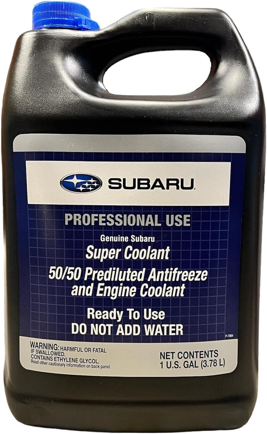 B007NLOZAU - Subaru Genuine Super Coolant Blue Prediluted SOA868V9272 1 Gallon Pre