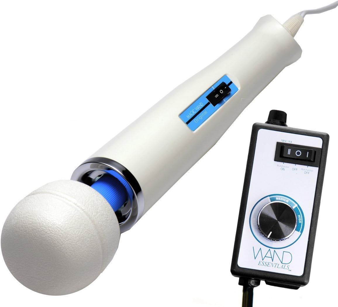 B0089175GE - Authentic Magic Wand Massager Original HV-260 – Plug-in 2-Speed with