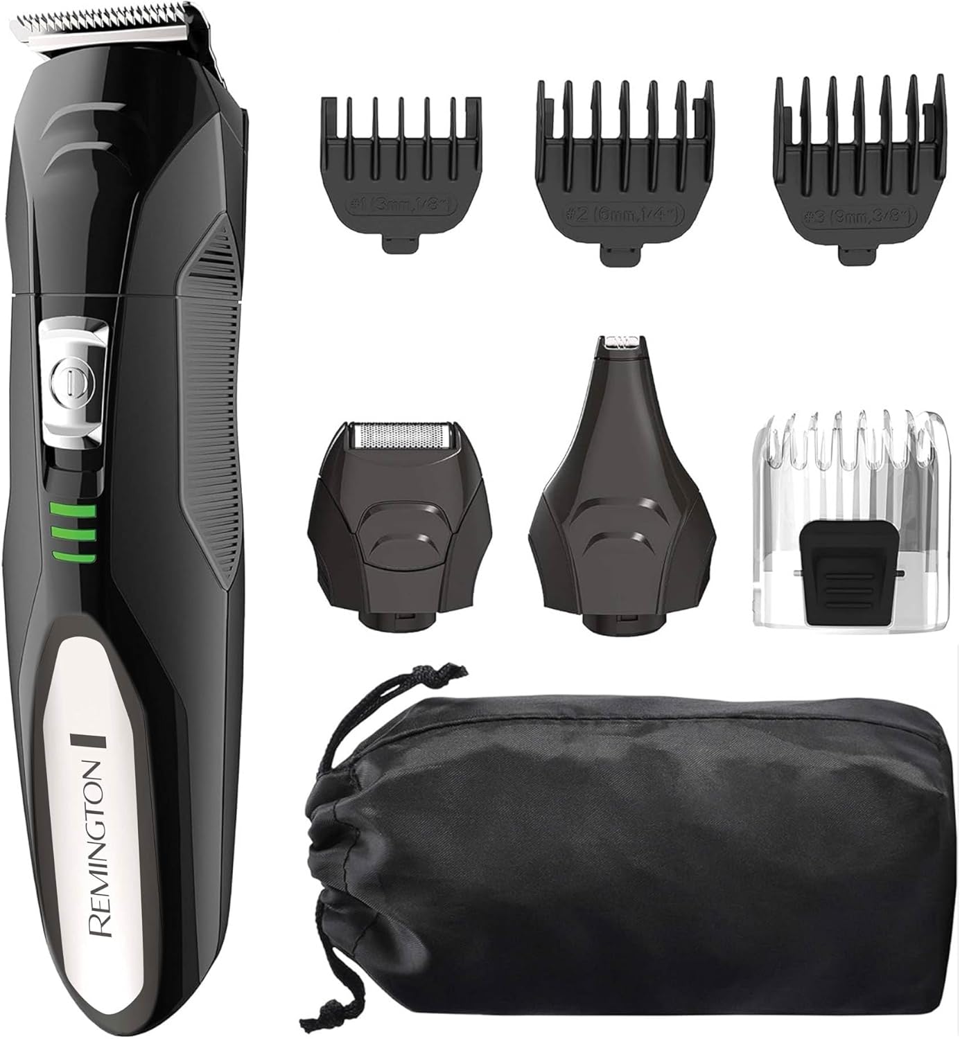 B00H2B4H2M - Remington All-in-One Grooming Kit, Lithium Powered, 8 Piece Set with