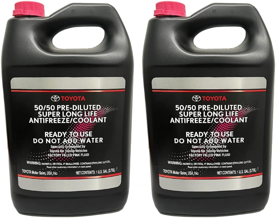 B018Y2WQRK - Set of 2 Toyota-Scion Engine Coolant / Antifreeze Genuine 00272SLLC2