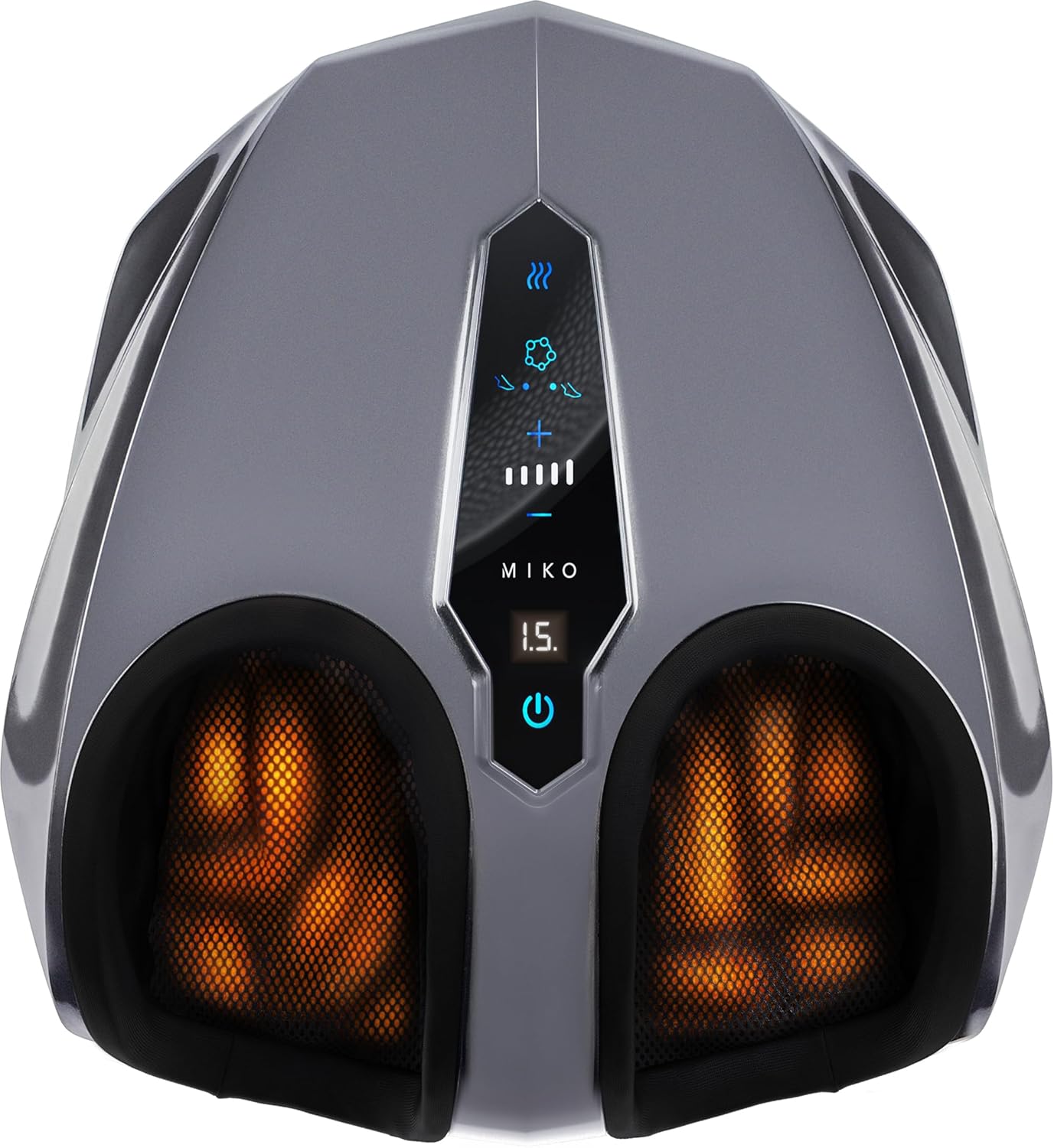 B01H5QZ5X8 - MIKO Foot Massager Machine with Deep-Kneading, Compression, Shiatsu, and Heat