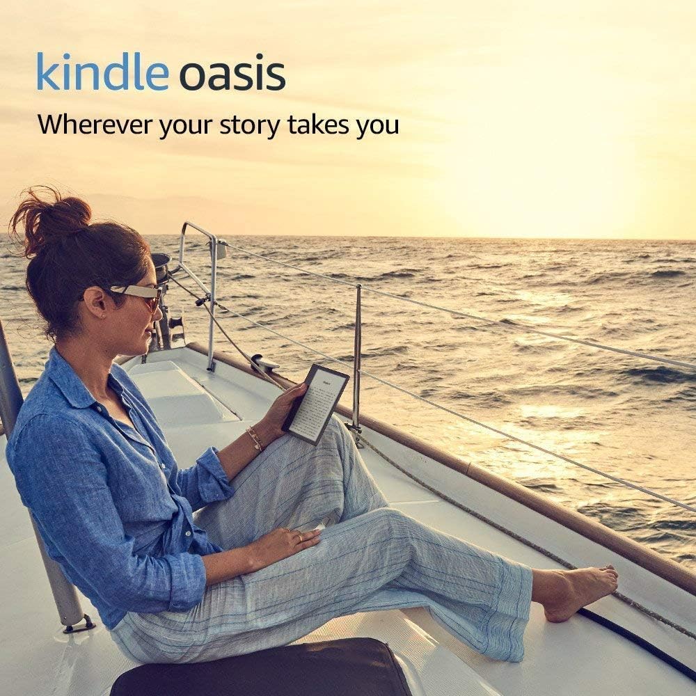 B06XD5YCKX - Kindle Oasis E-reader (Previous Generation - 9th) - Graphite, 7"