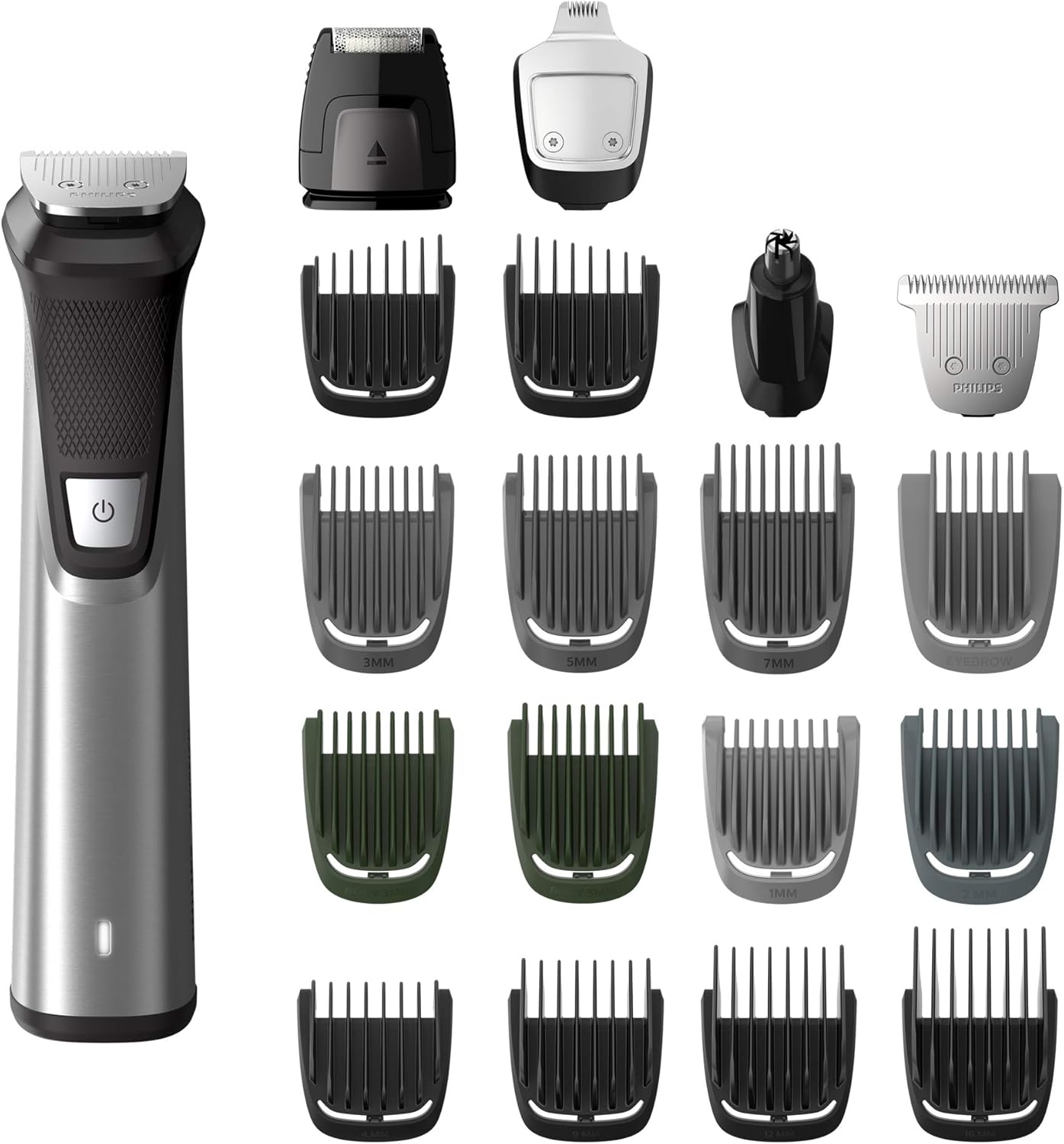 B07145GM4B - Philips Norelco Multigroomer All-in-One Trimmer Series 7000, 23 Piece Mens