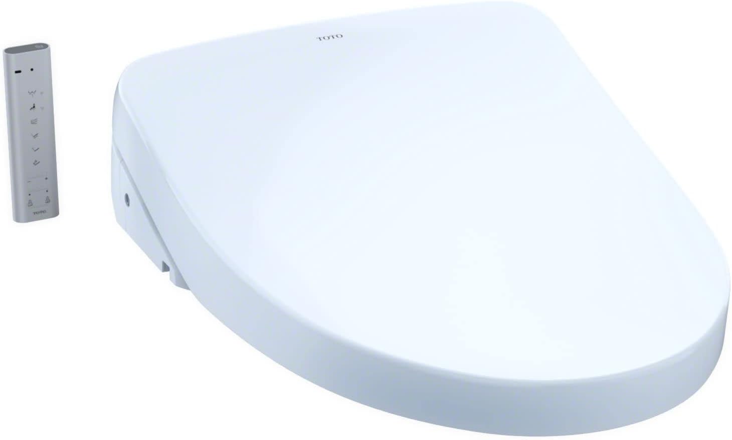 B078H89R6R - TOTO SW3056#01 S550E Electronic Bidet Toilet Seat with Cleansing Warm,