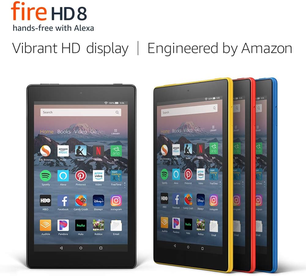 B0794RHPZD - Fire HD 8 Tablet (8" HD Display, 16 GB) -