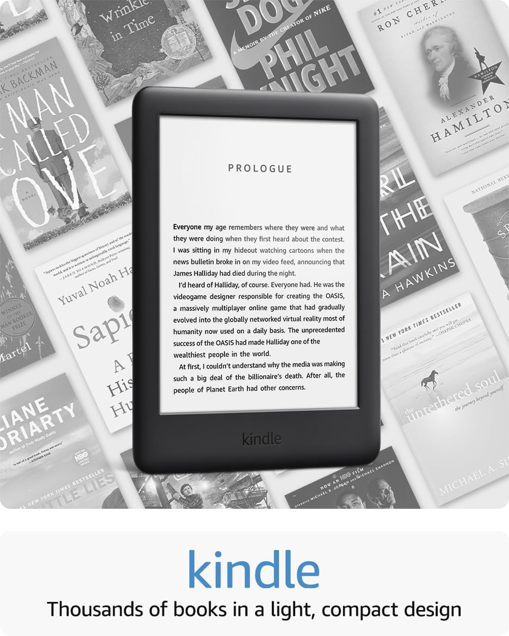 B07978J597 - Kindle (2019 release) - With a Built-in Front Light -