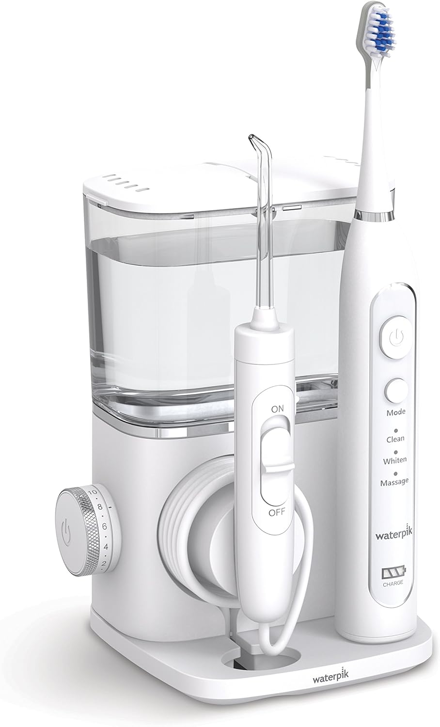 B07BG64154 - Waterpik Complete Care 9.0 Electric Toothbrush with Water Flosser, CC-01