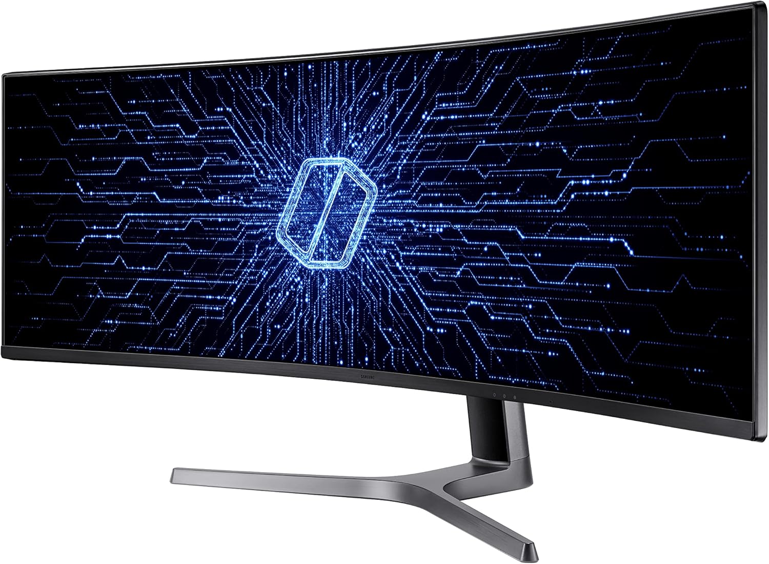 B07L9HCJ2V - SAMSUNG 49” Odyssey CRG Series Dual QHD (5120x1440) Curved Gaming