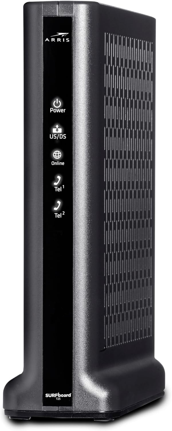 B07MGPPNZD - ARRIS (T25) - Cable Modem - Fast DOCSIS 3.1 Gigabit