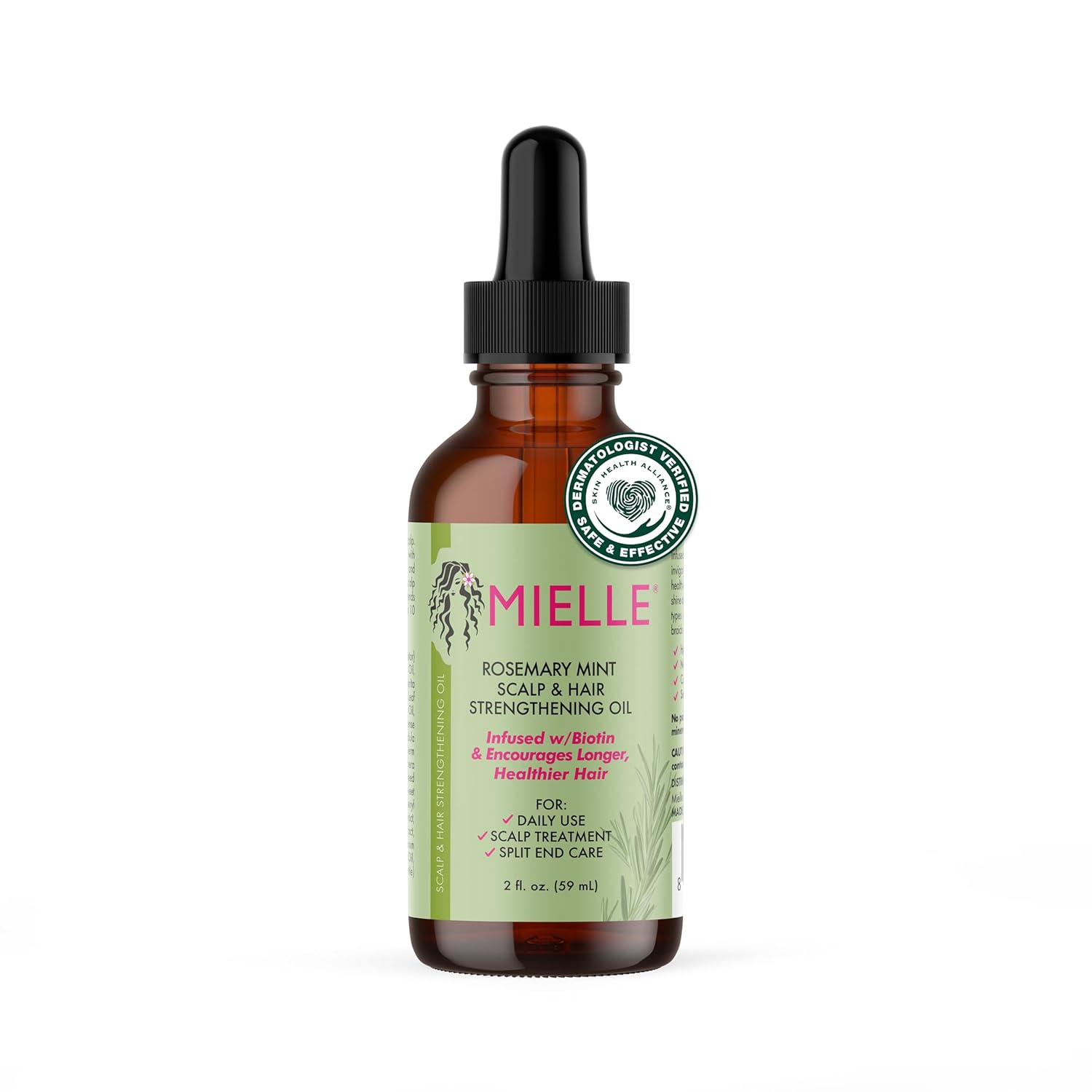 B07N7PK9QK - Mielle Organics Rosemary Mint Scalp & Hair Strengthening Oil for