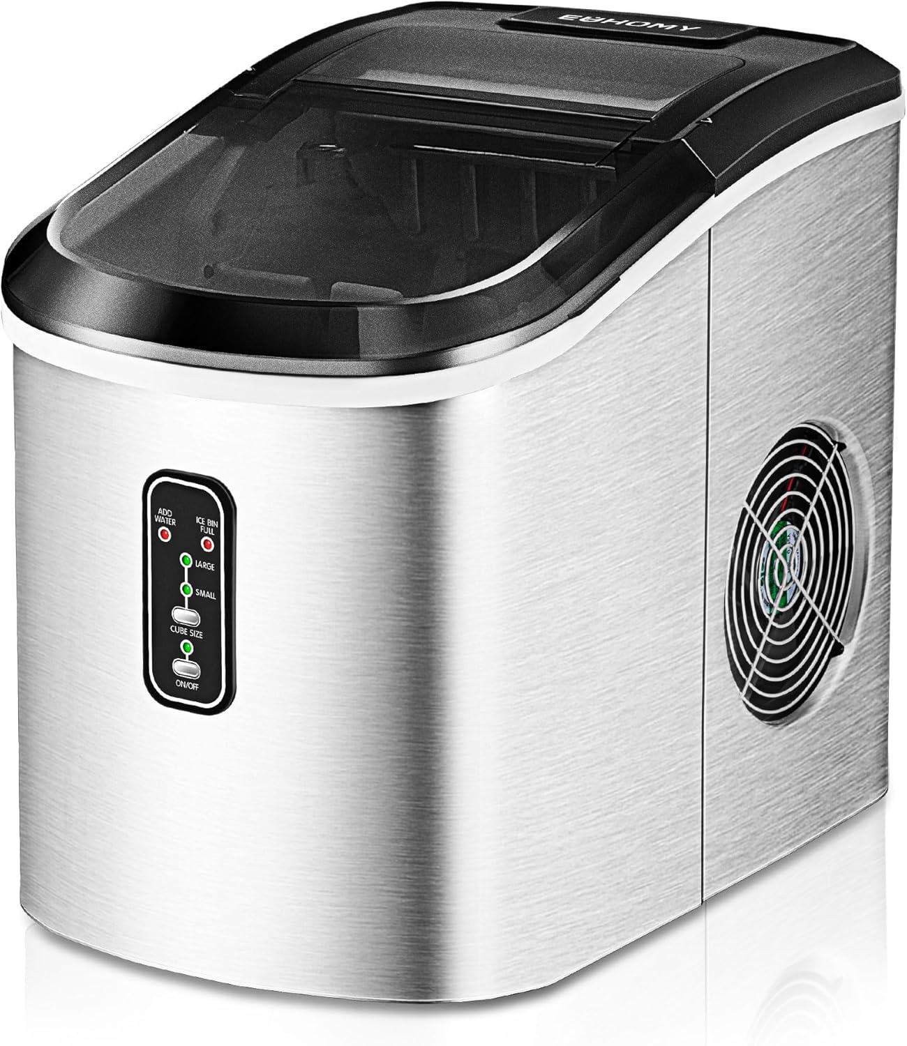 B07R56HW4G - EUHOMY Ice Maker Countertop Machine - 26 lbs in 24