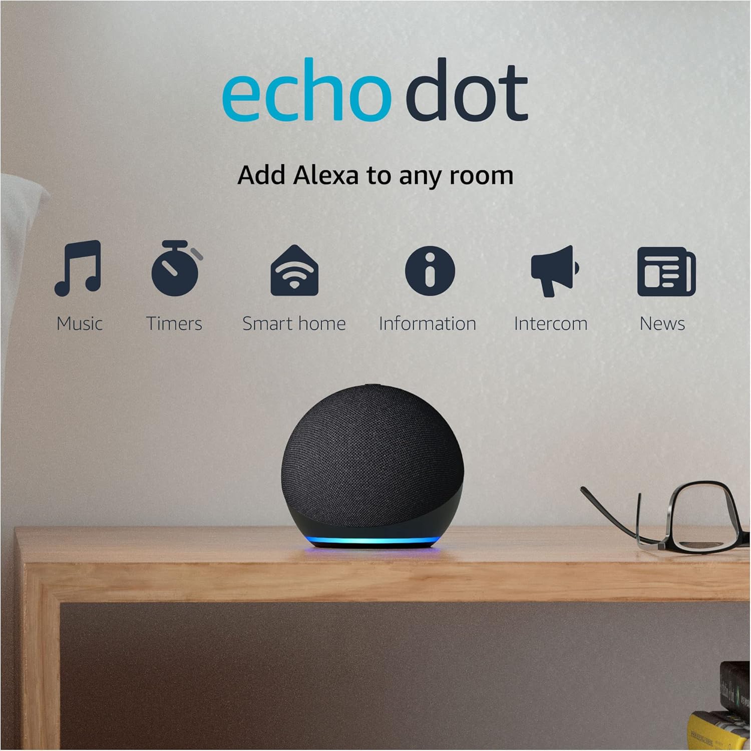 B07XJ8C8F5 - Echo Dot (4th Gen, 2020 release) | Smart speaker with