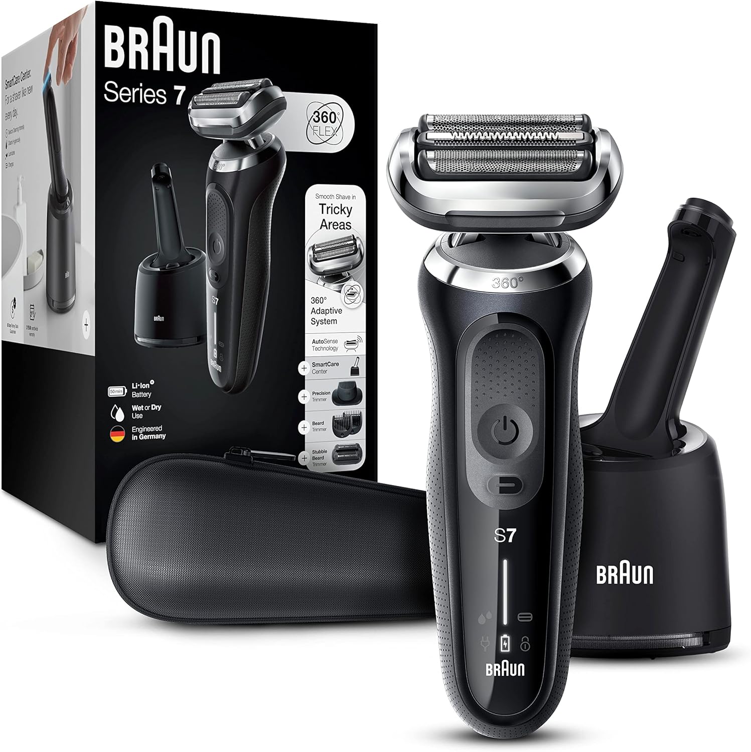 B081QXZ5FL - Braun Series 7 7085cc Flex Rechargeable Wet & Dry Men's