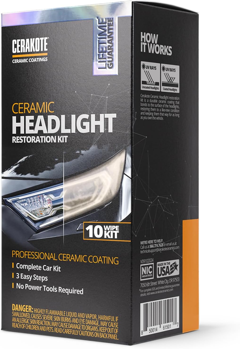 B084RQKLV8 - CERAKOTE® Ceramic Headlight Restoration Kit – Guaranteed To Last As