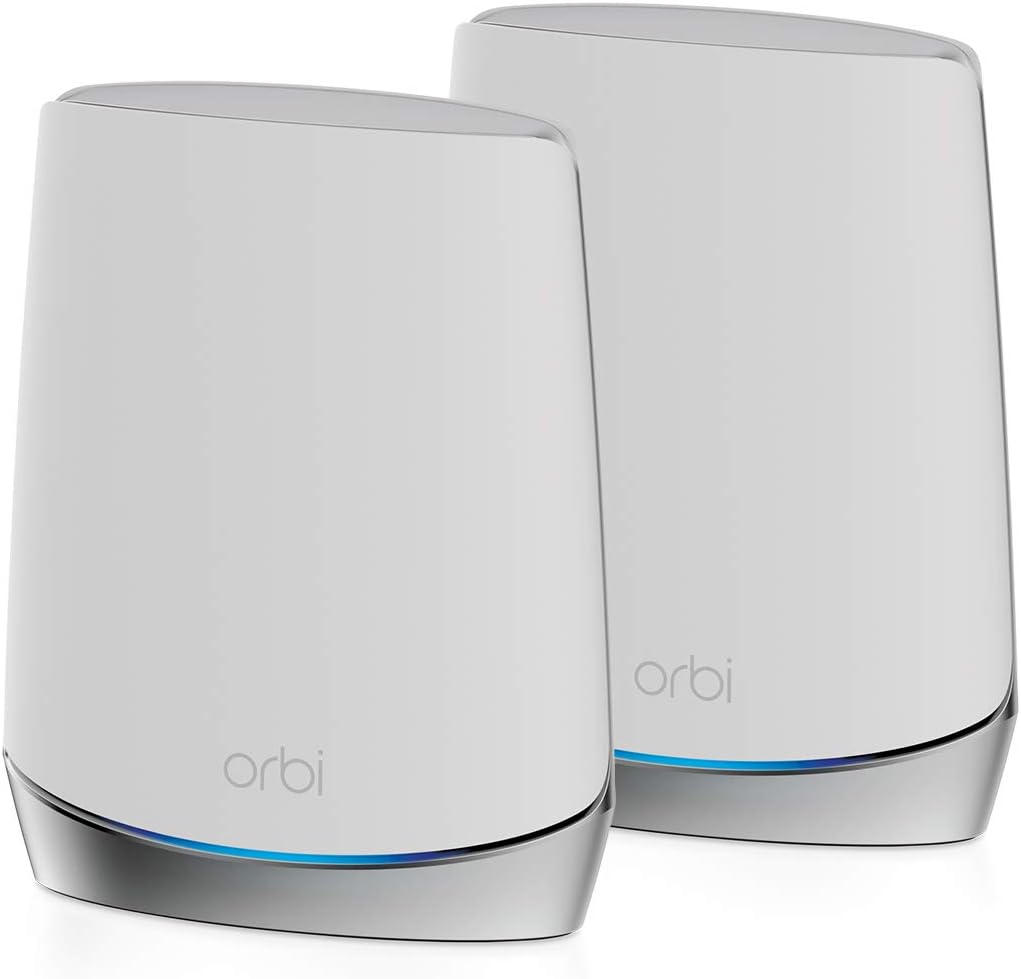 B086HJXKJJ - NETGEAR Orbi Whole Home Tri-band Mesh WiFi 6 System (RBK752)