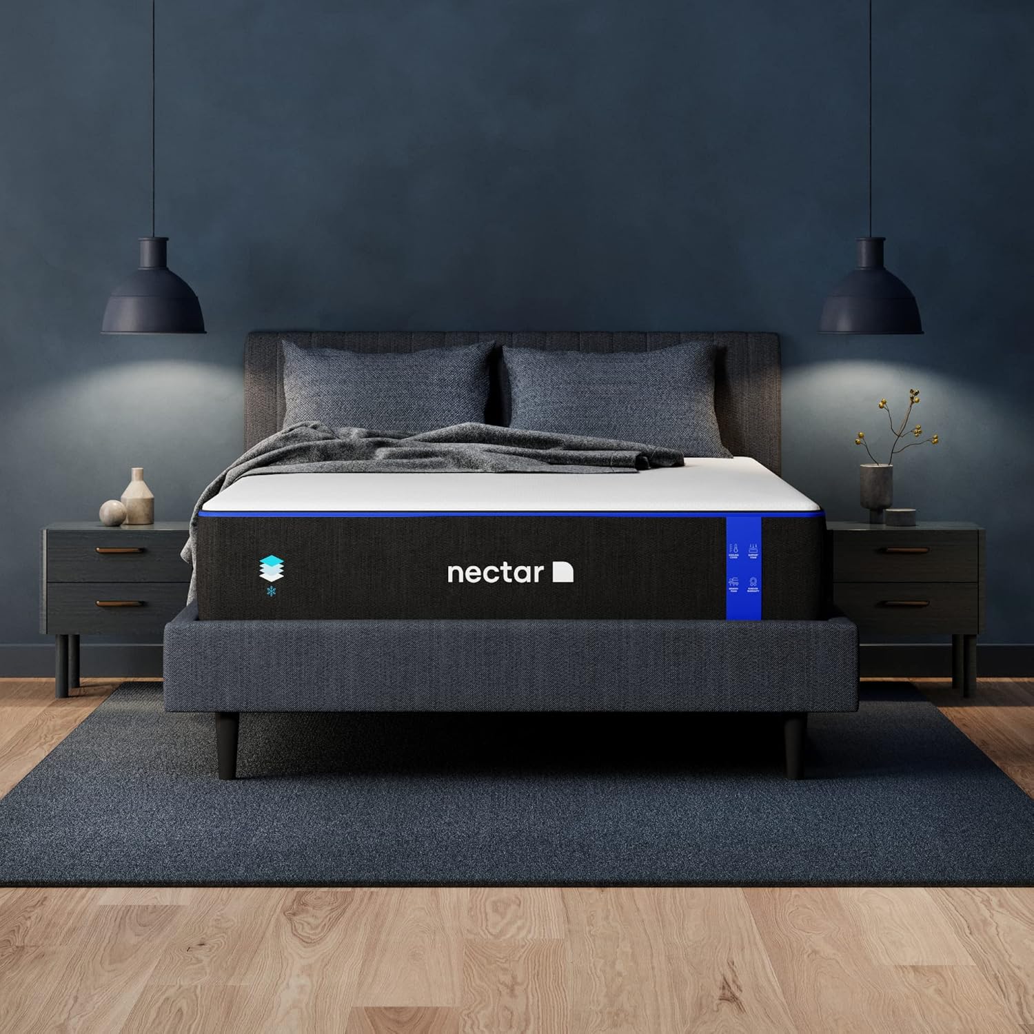 B0888WJXJX - Nectar Queen Mattress - 365 Night Home Trial - Gel
