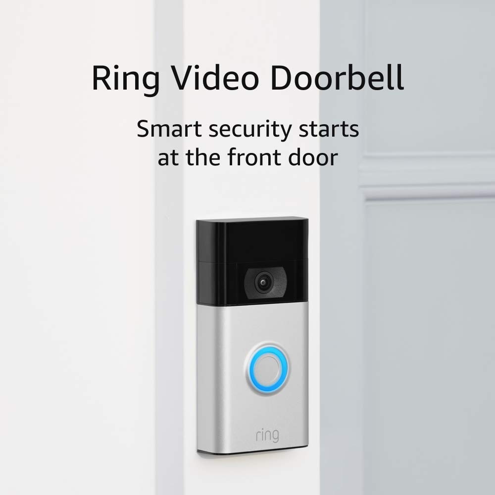 B08N5NQ869 - Ring Video Doorbell - 1080p HD video, improved motion detection,