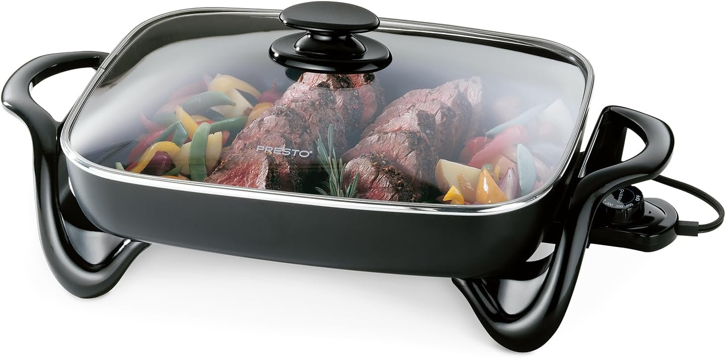 B0007XRTDG - Presto 06852 16-Inch Electric Skillet with Glass Cover