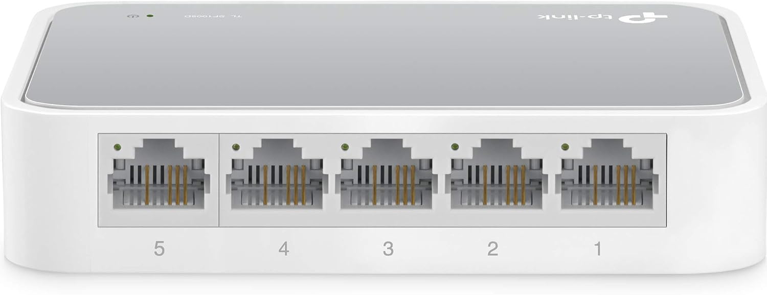 B000FNFSPY - TP-Link 5 Port 10/100 Mbps Fast Ethernet Switch | Desktop