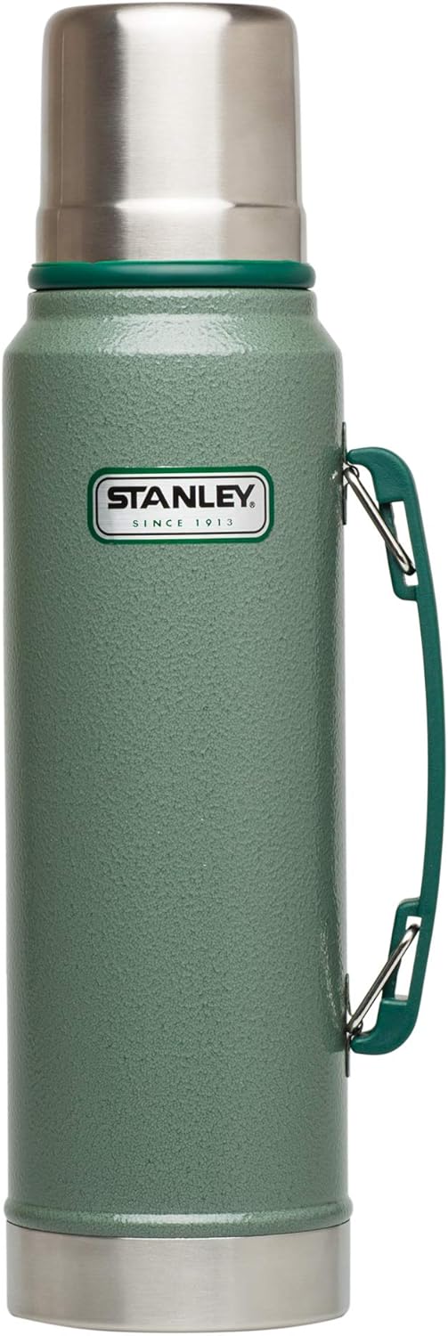 B000FZX93K - Stanley Classic Vacuum Insulated Wide Mouth Bottle - BPA-Free 18/8