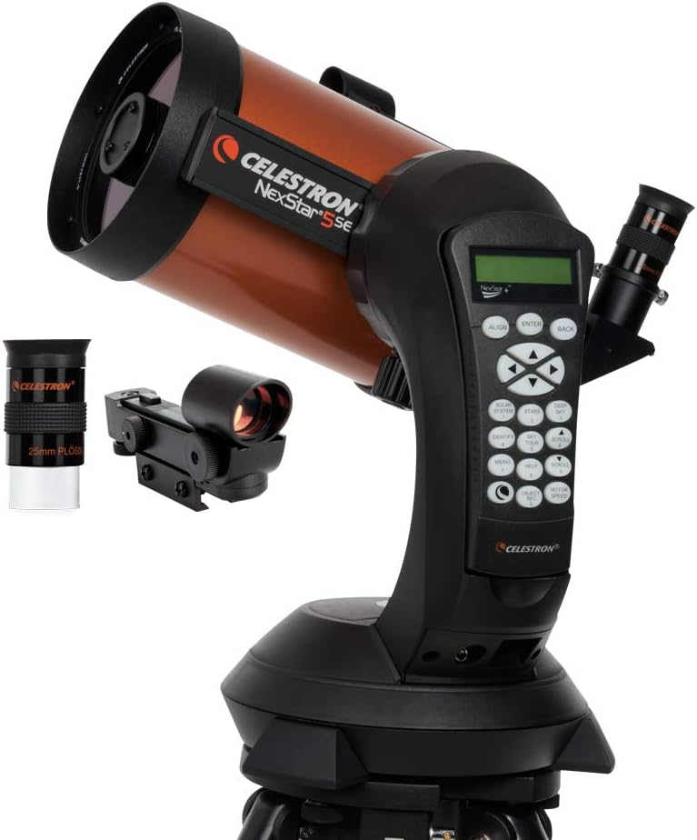 B000GUHOYE - Celestron - NexStar 5SE Telescope - Computerized Telescope for Beginners