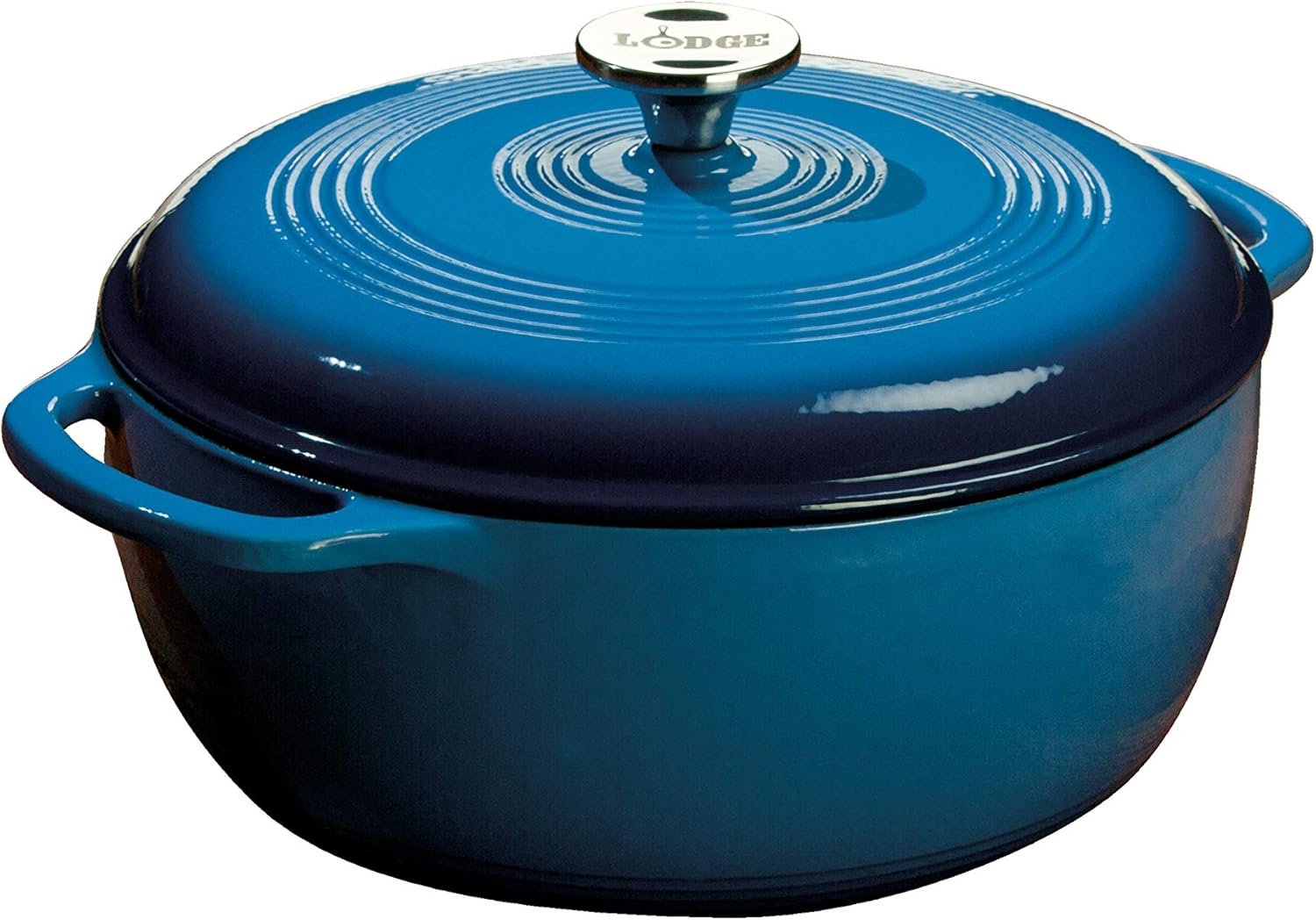 B000N4WN08 - Lodge 6 Quart Enameled Cast Iron Dutch Oven with Lid