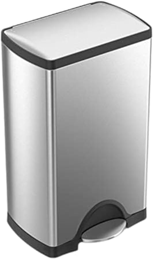 B000TDWSBW - simplehuman 38 Liter / 10 Gallon Rectangular Kitchen Step Trash