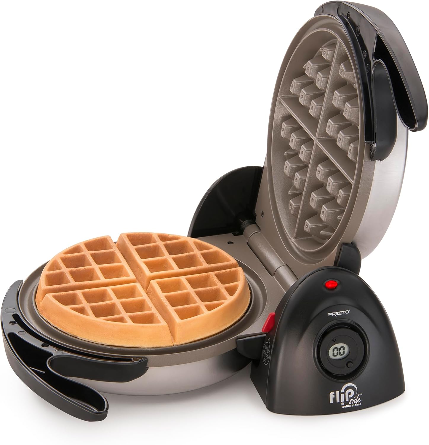 B000TYBWIG - Presto Ceramic Flipside Belgian Waffle Maker, 7 inches (Pack of