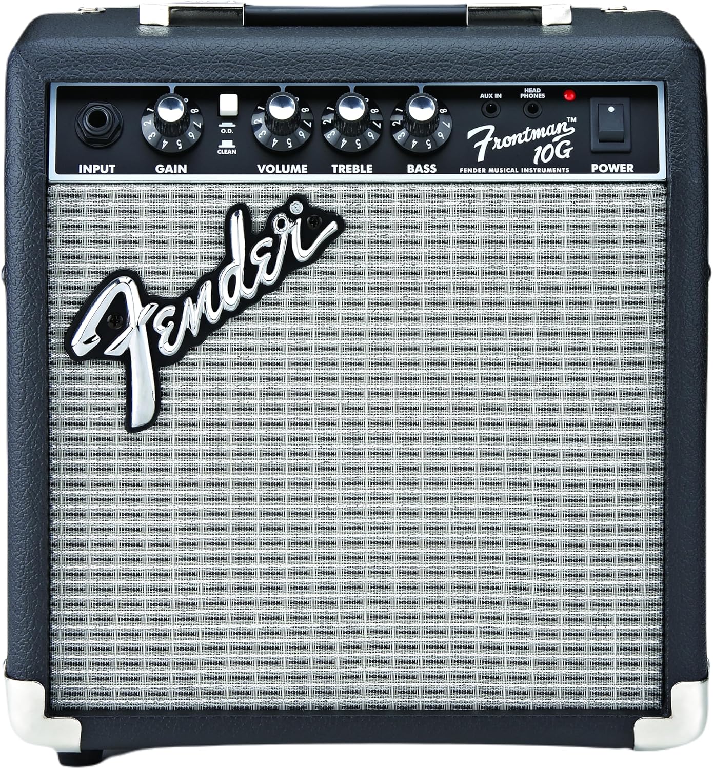 B001L8PIFW - Fender Frontman 10G Guitar Amp, 10 Watts, with 2-Year Warranty,