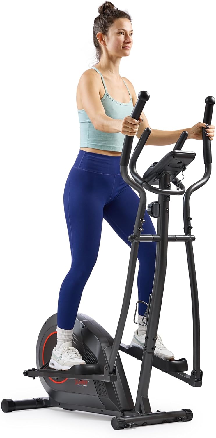 B002R8CPRY - Sunny Health & Fitness Legacy Stepping Elliptical Machine, Total Body