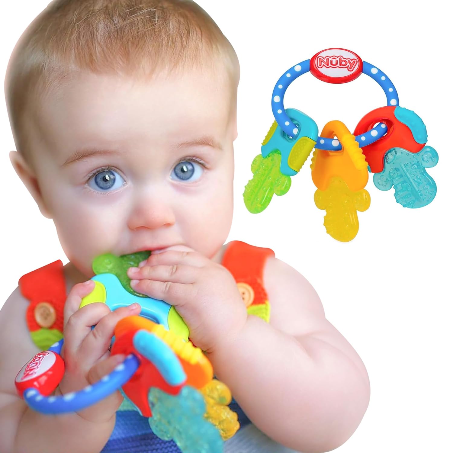 B003N9M6YI - Nuby Ice Gel Teether Keys