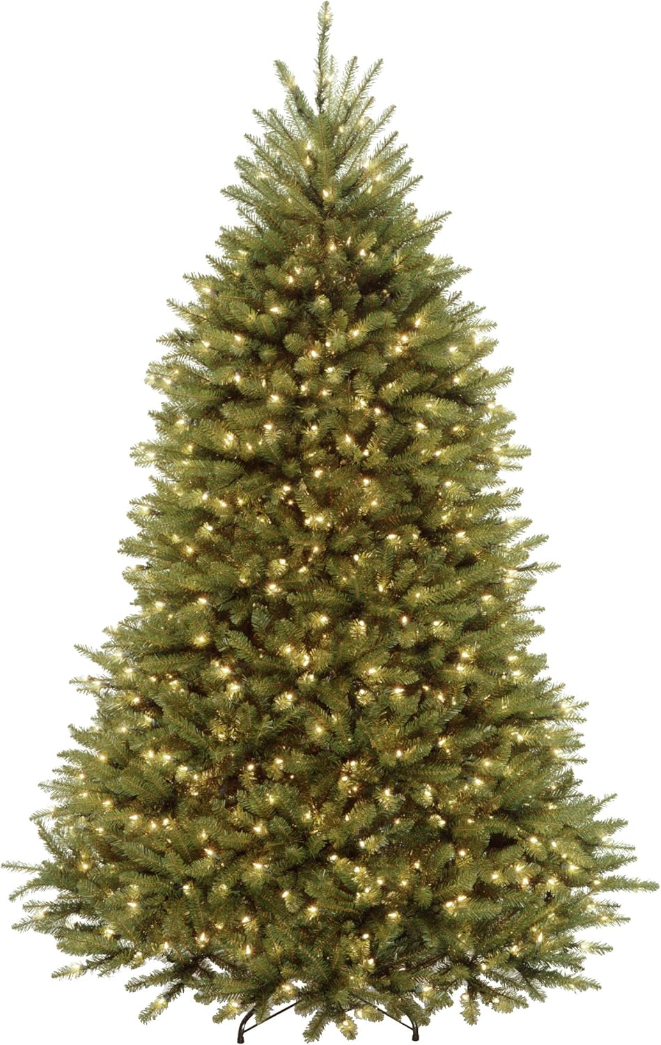 B005CXG1X0 - National Tree Company Pre-Lit Artificial Full Christmas Tree, Green, Dunhill