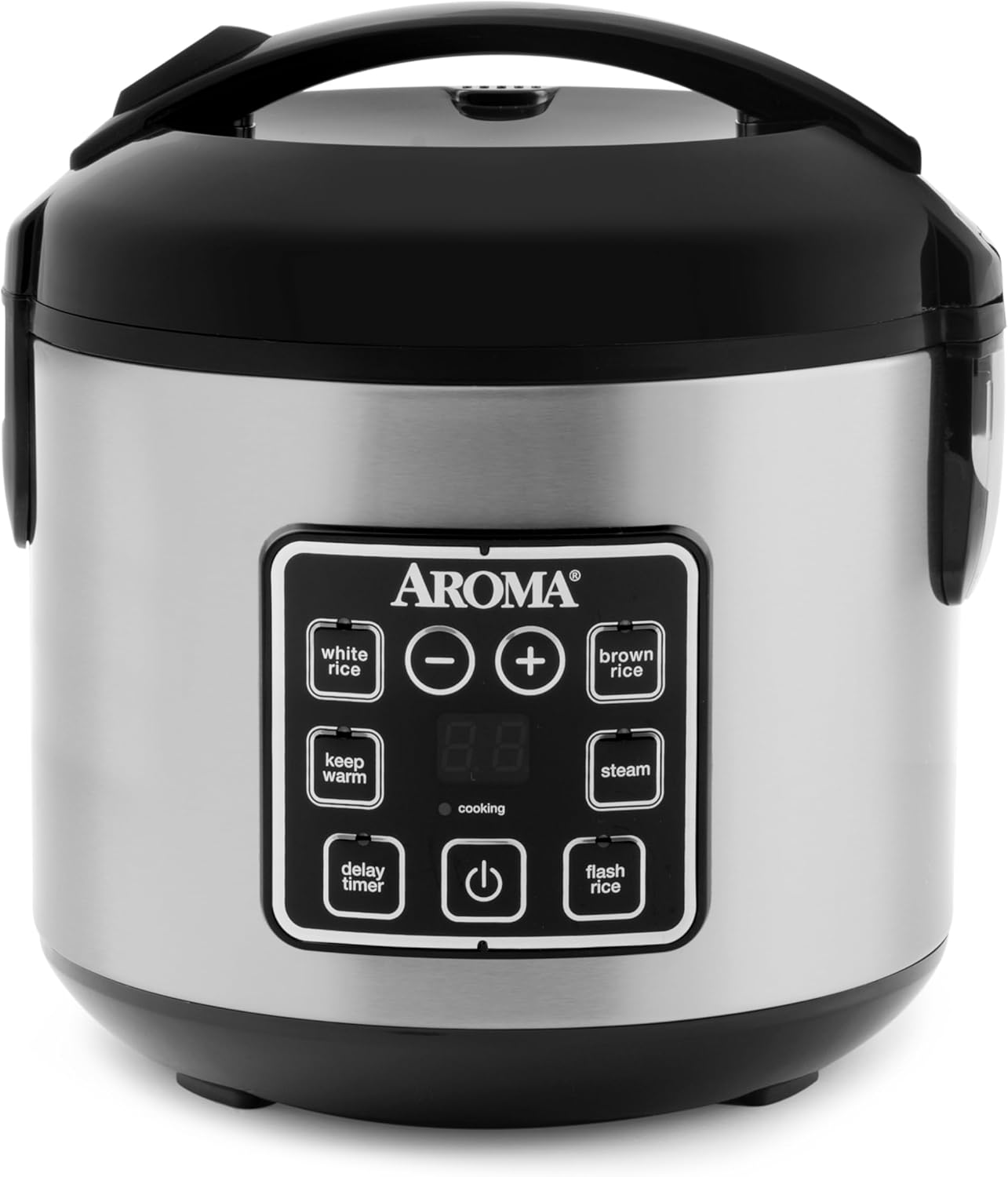 B007WQ9YNO - AROMA Digital Rice Cooker, 4-Cup (Uncooked) / 8-Cup (Cooked), Steamer,