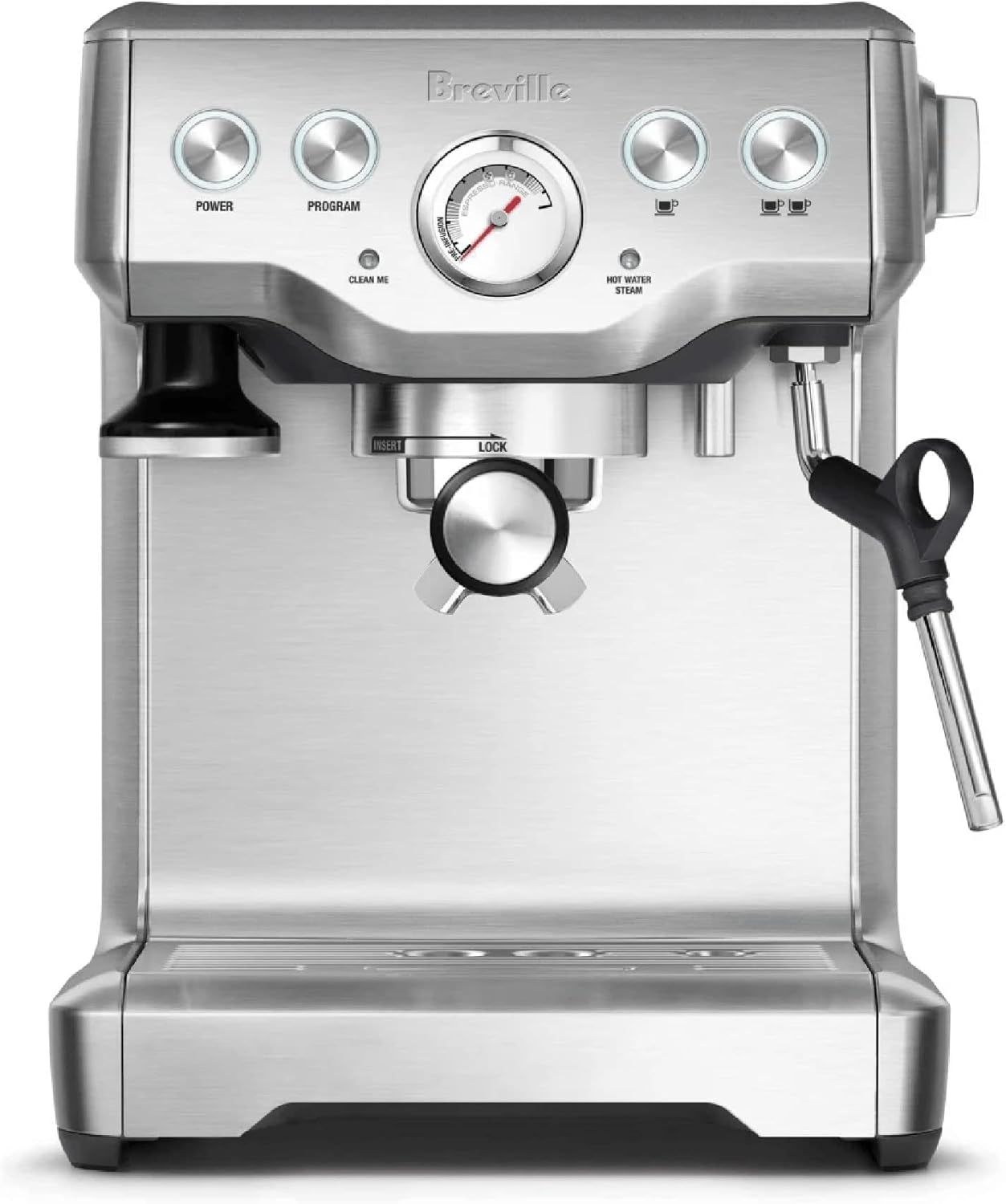 B0089SSOR6 - Breville Infuser Espresso Machine BES840XL, Brushed Stainless Steel