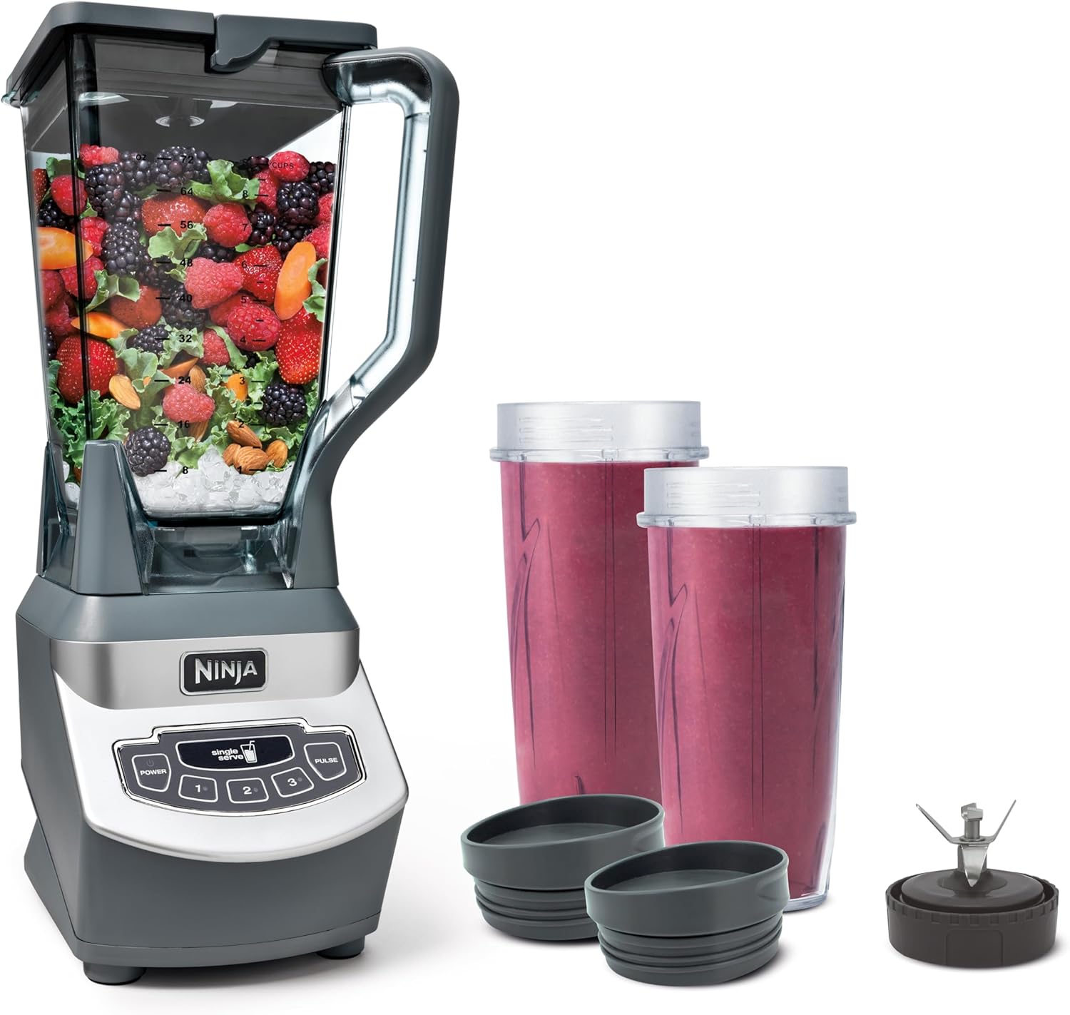 B00939FV8K - Ninja BL660 Professional Compact Smoothie & Food Processing Blender, 1100-Watts,