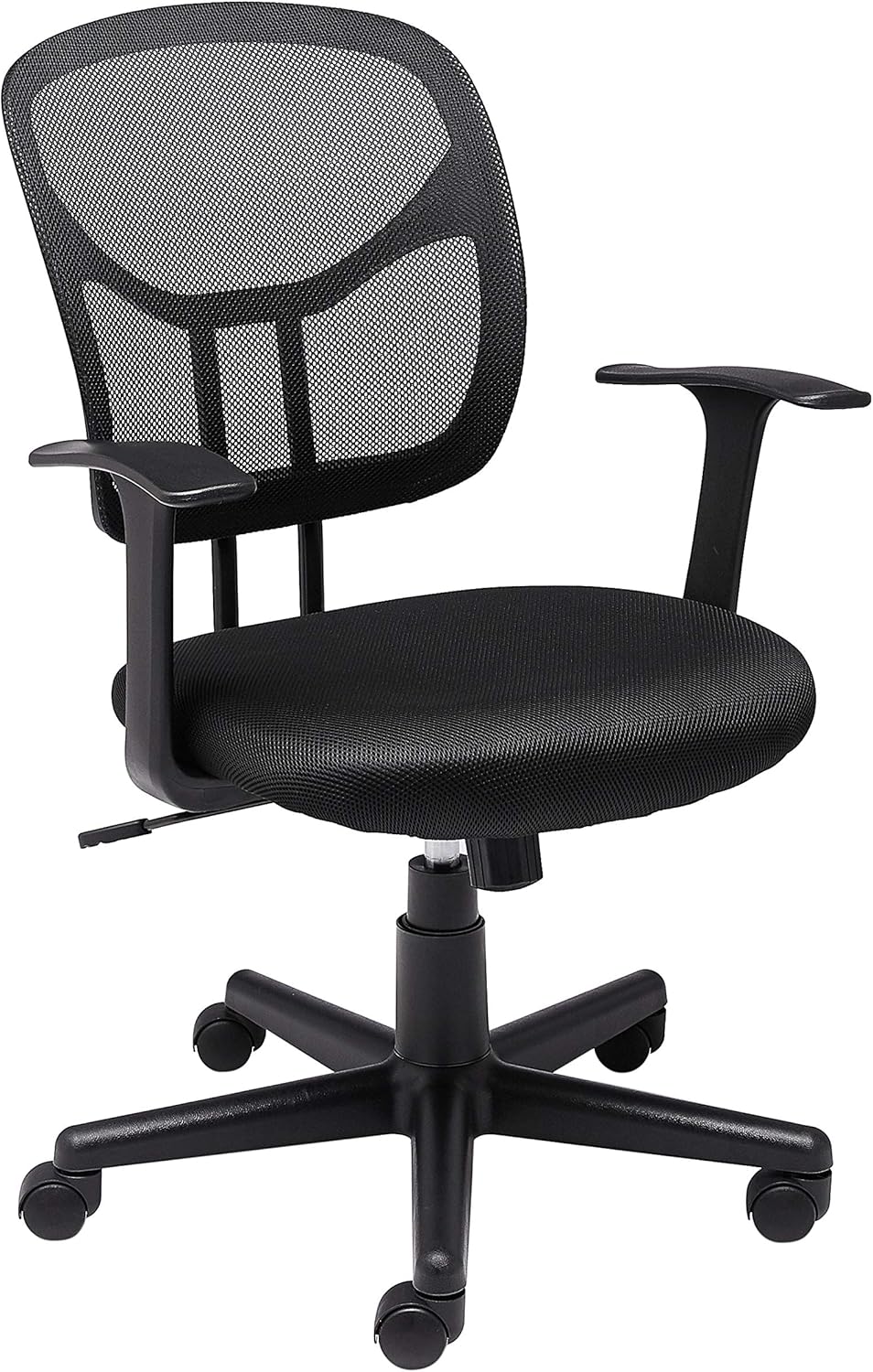 B00IIFW2L4 - Amazon Basics Mesh Mid-Back Adjustable-Height 360-Degree Swivel Office Desk Chair