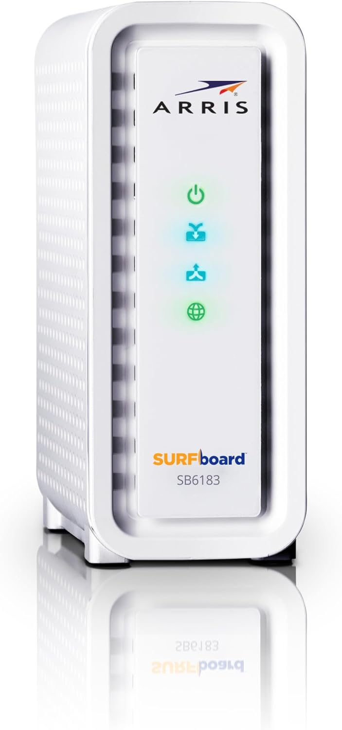 B00MA5U1FW - ARRIS (SB6183) -Cable Modem - Fast DOCSIS 3.0 16x4 Gigabit