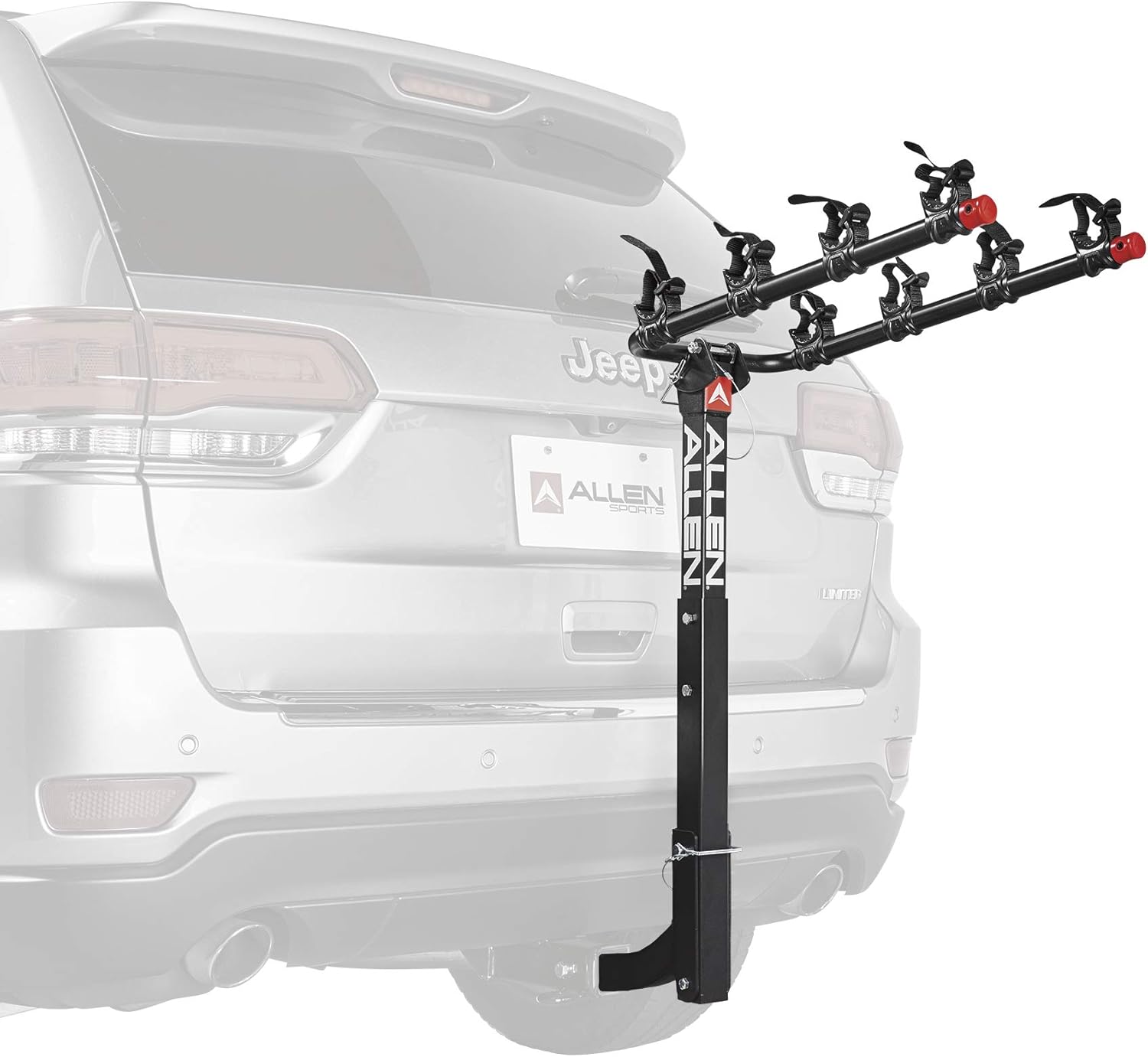 B00TRTSW46 - Allen Sports Deluxe 4-Bike Hitch Mount Rack (2-Inch Receiver) ,