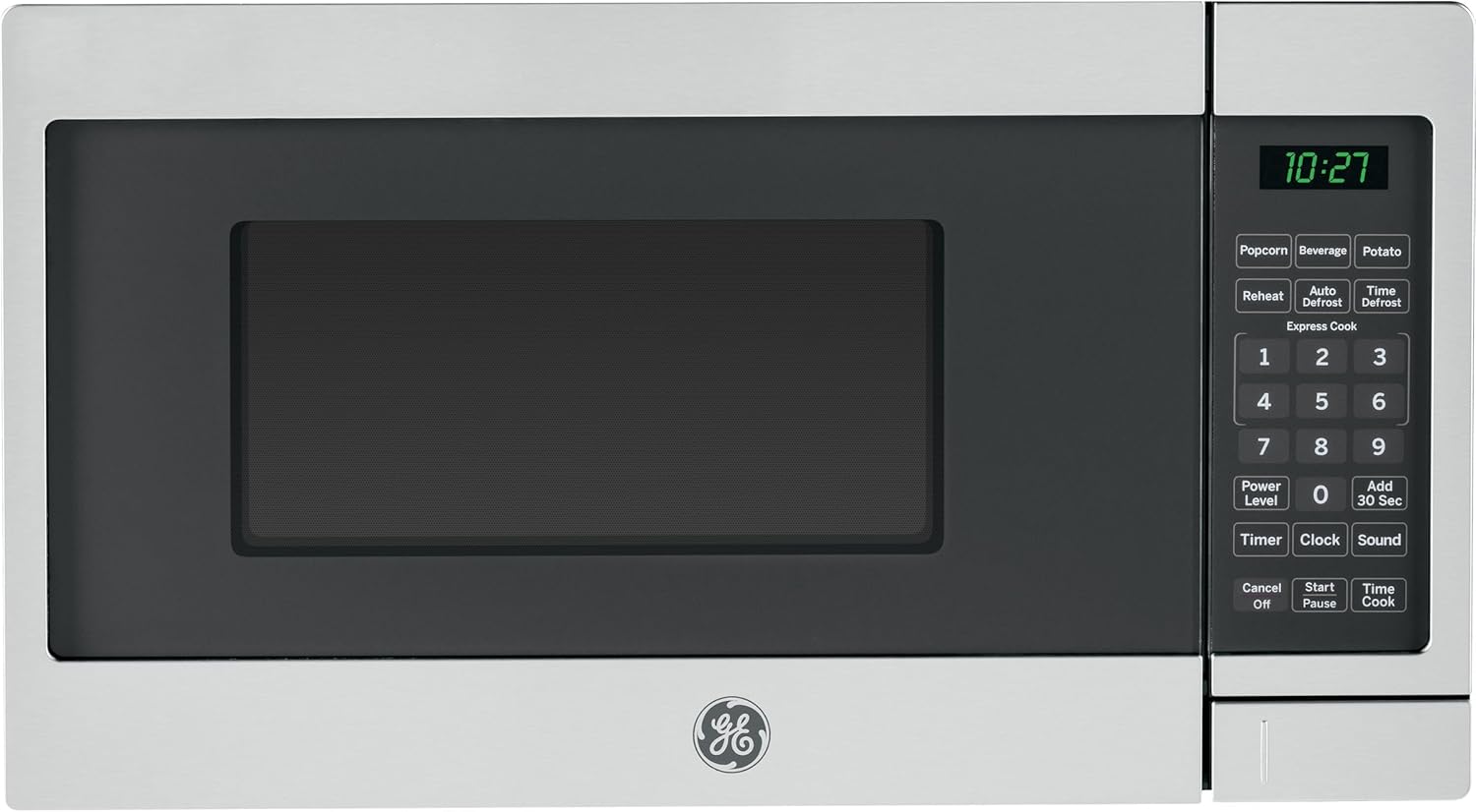 B010RX8GVY - GE Countertop Microwave Oven, Compact 0.7 Cubic Ft., 700-watt Capacity,