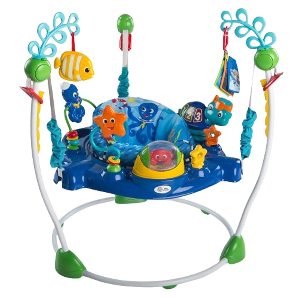B01EUNA0WK - Baby Einstein Neptune's Ocean Discovery Activity Jumper, Ages 6 months