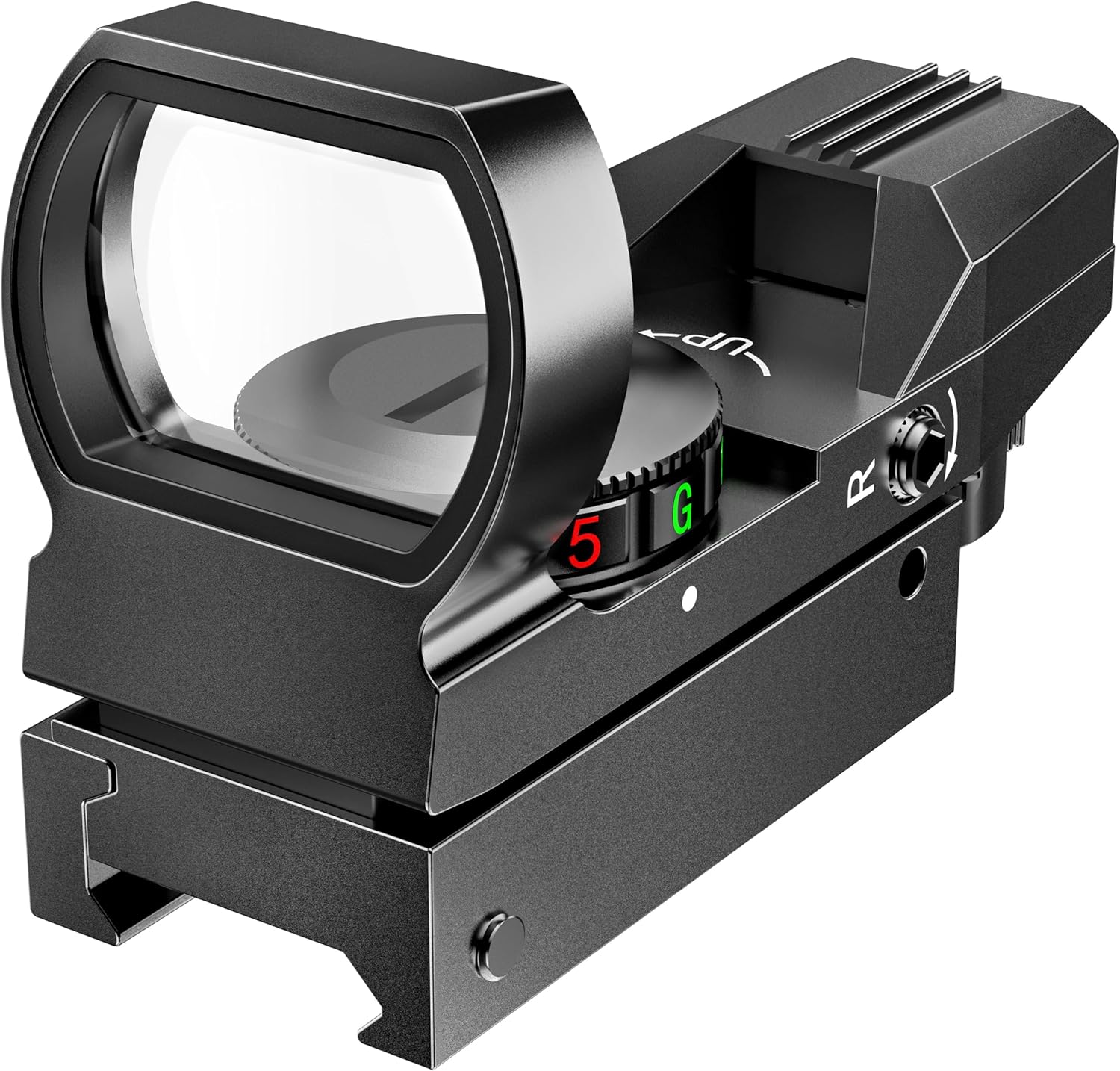 B01HPWATOC - Feyachi Reflex Sight - Adjustable Reticle (4 Styles) Both Red