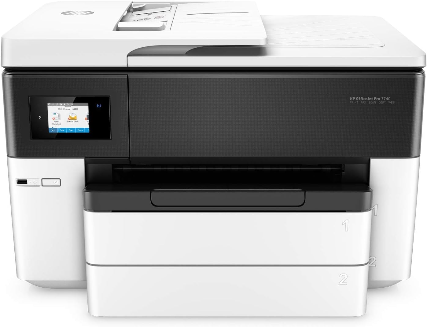 B01JUCLLGK - HP OfficeJet Pro 7740 Wide Format All-in-One Color Printer with