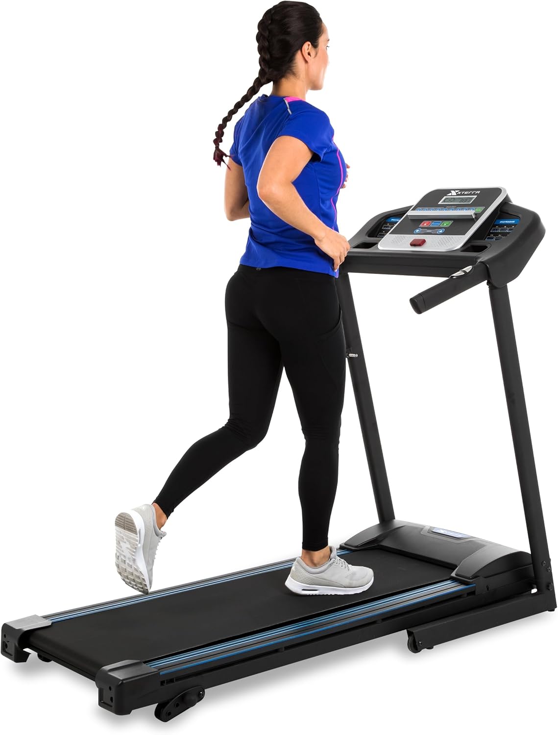 B01M0L0D90 - XTERRA Fitness Premium Folding Smart Treadmill, Compact Design, 250+ LB