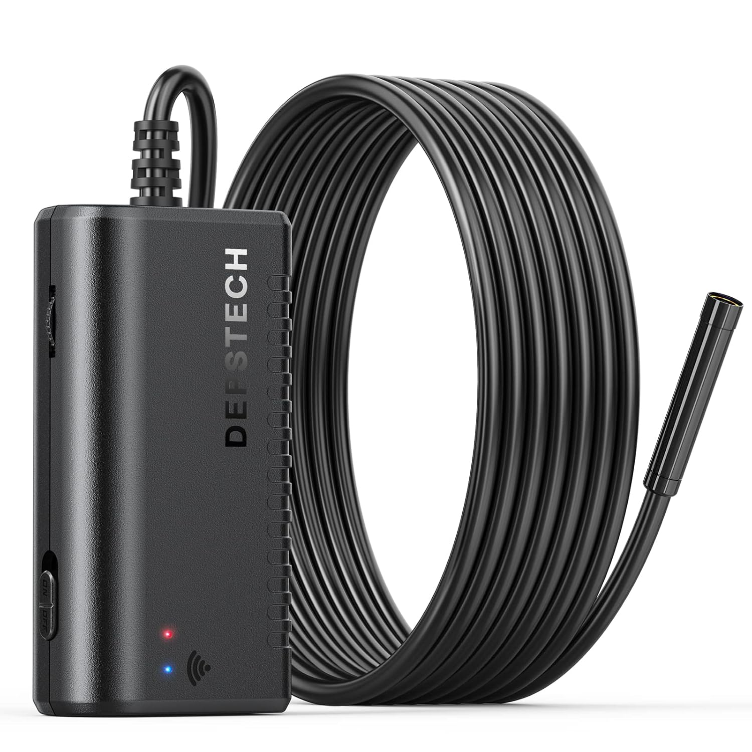 B01MYTHWK4 - DEPSTECH Wireless Endoscope, IP67 Waterproof WiFi Borescope Inspection 2.0 Megapixels