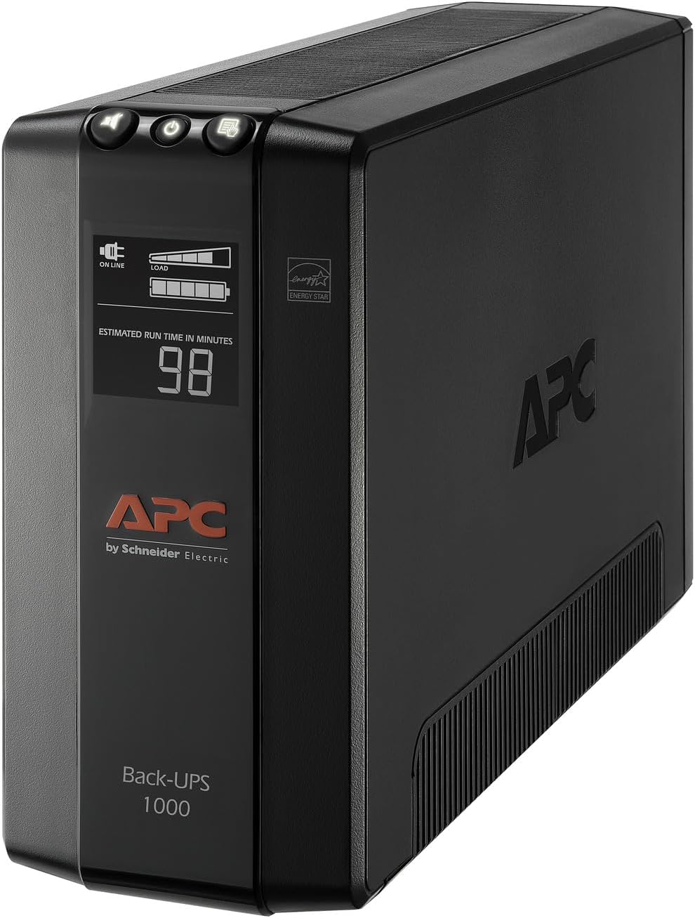 B06VY12HW4 - APC UPS 1000VA UPS Battery Backup and Surge Protector, BX1000M