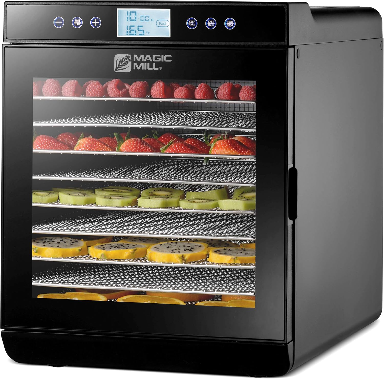 B06XZV5RY8 - Magic Mill Food Dehydrator Machine (10 Stainless Steel Trays) Digital