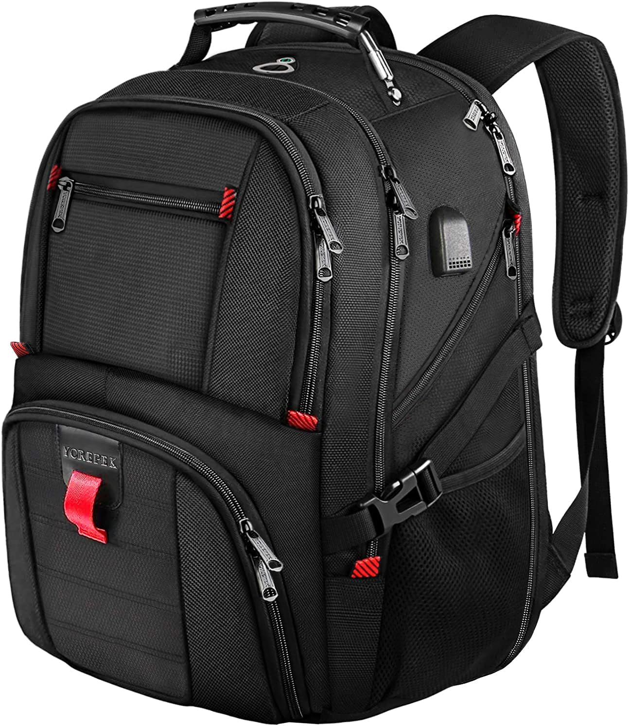 B071ZYHCM6 - YOREPEK Travel Backpack, Extra Large 50L Laptop Backpacks for Men
