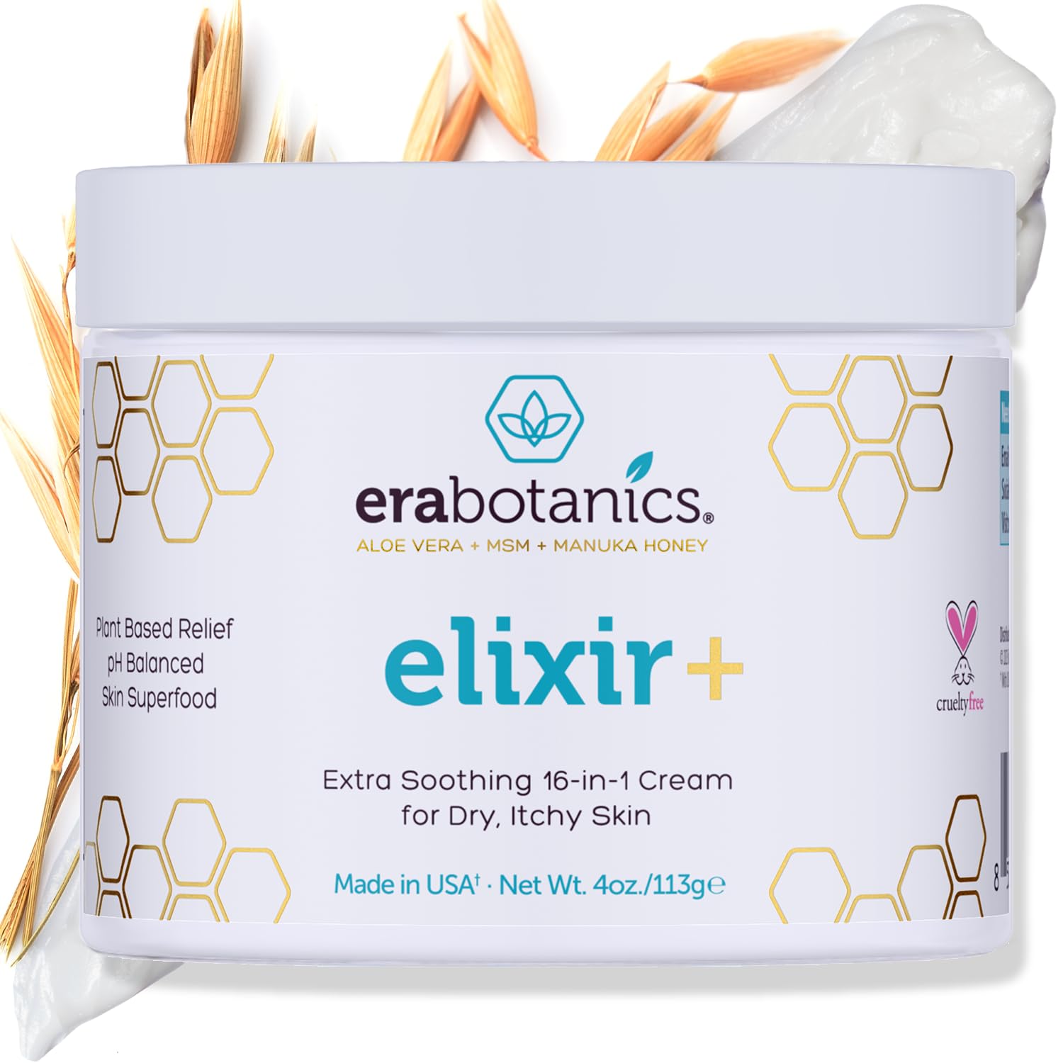 B072YM5VCG - Era Organics Skin Rash Cream - Extra Strength 16-in-1 Calming