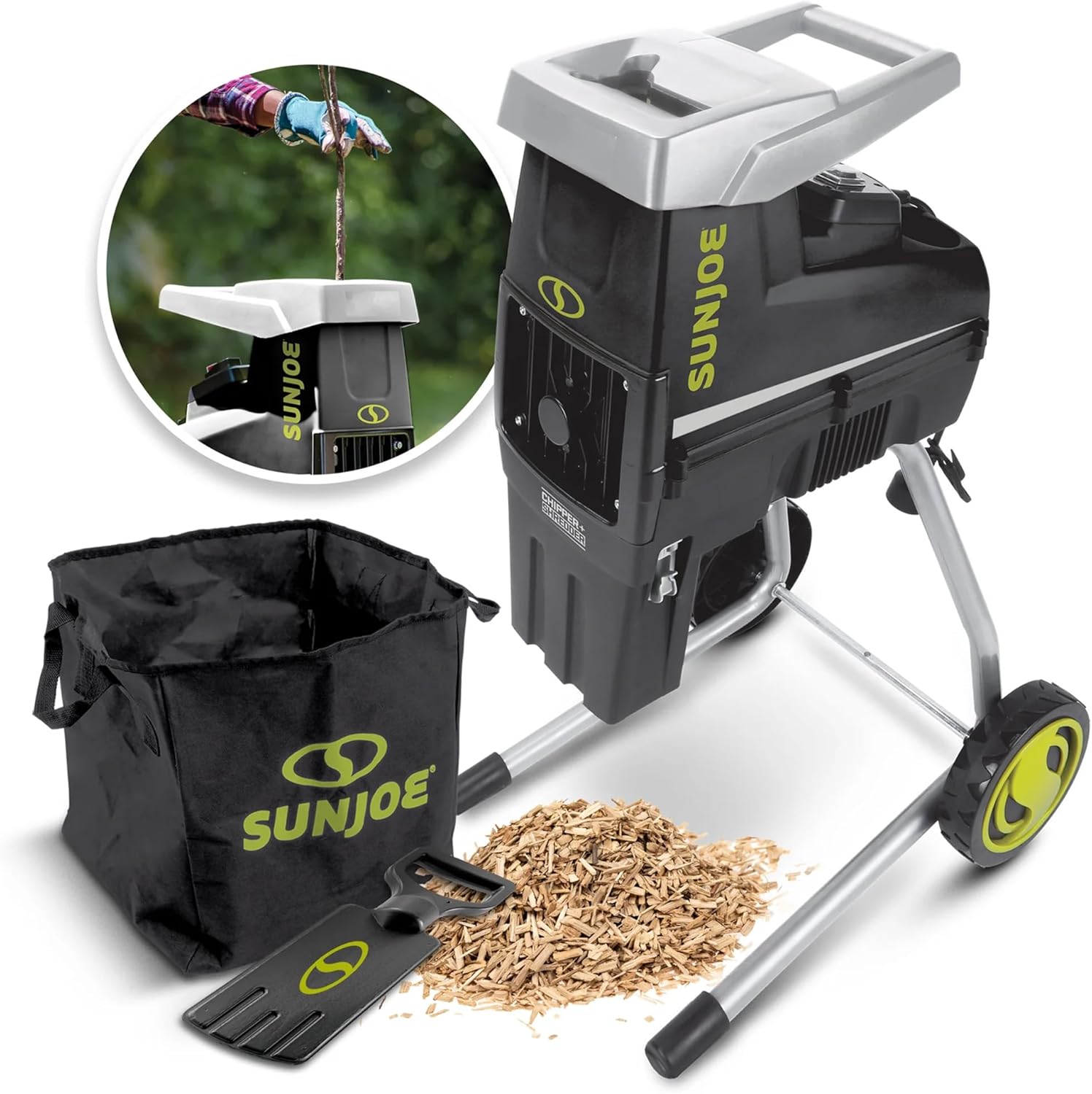B077YDZ725 - Sun Joe CJ603E 15-Amp 1.7-Inch Cutting Diameter Electric Silent Wood