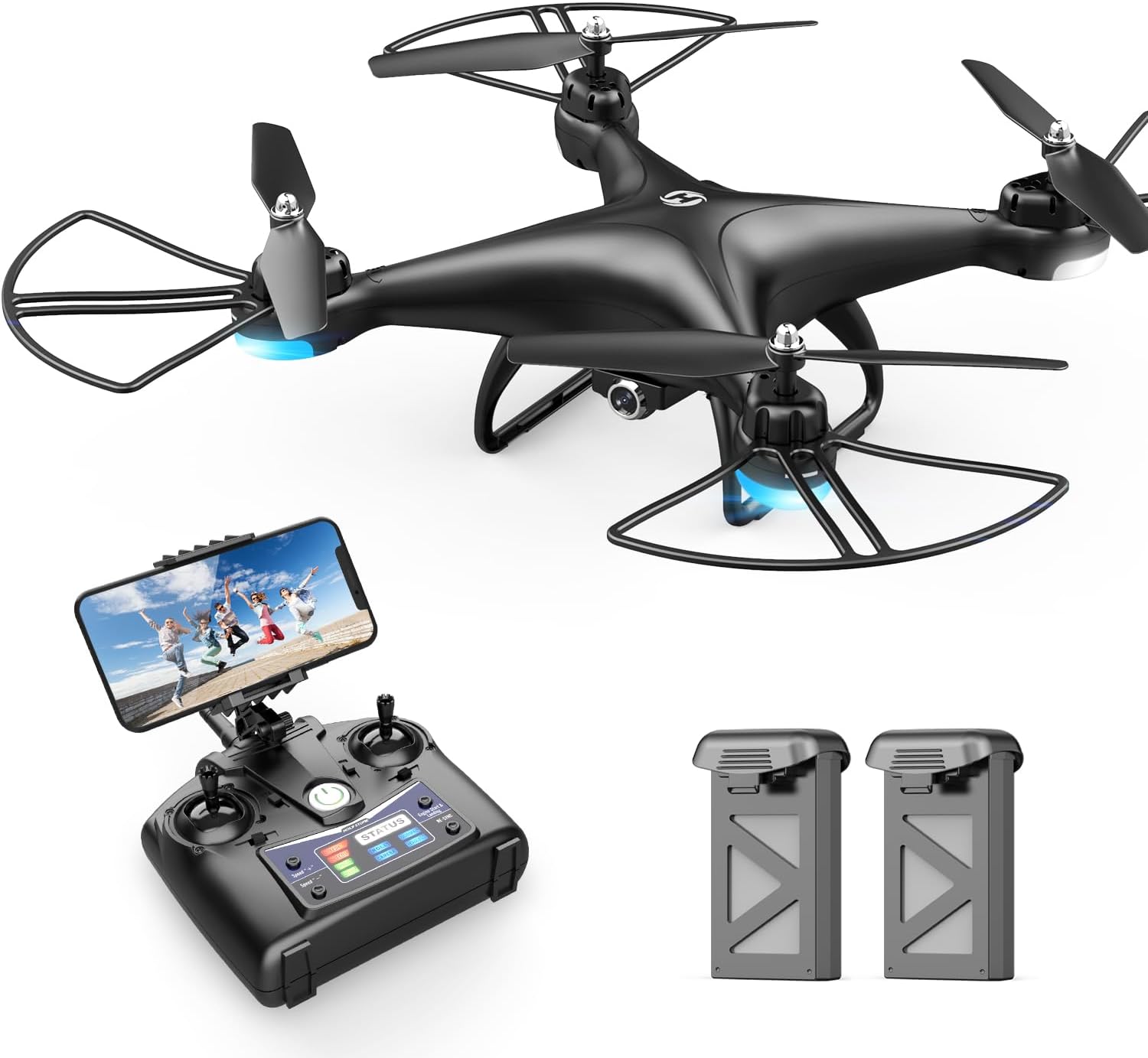 B078WKT1HL - Holy Stone HS110D FPV RC Drone With 1080P HD Camera
